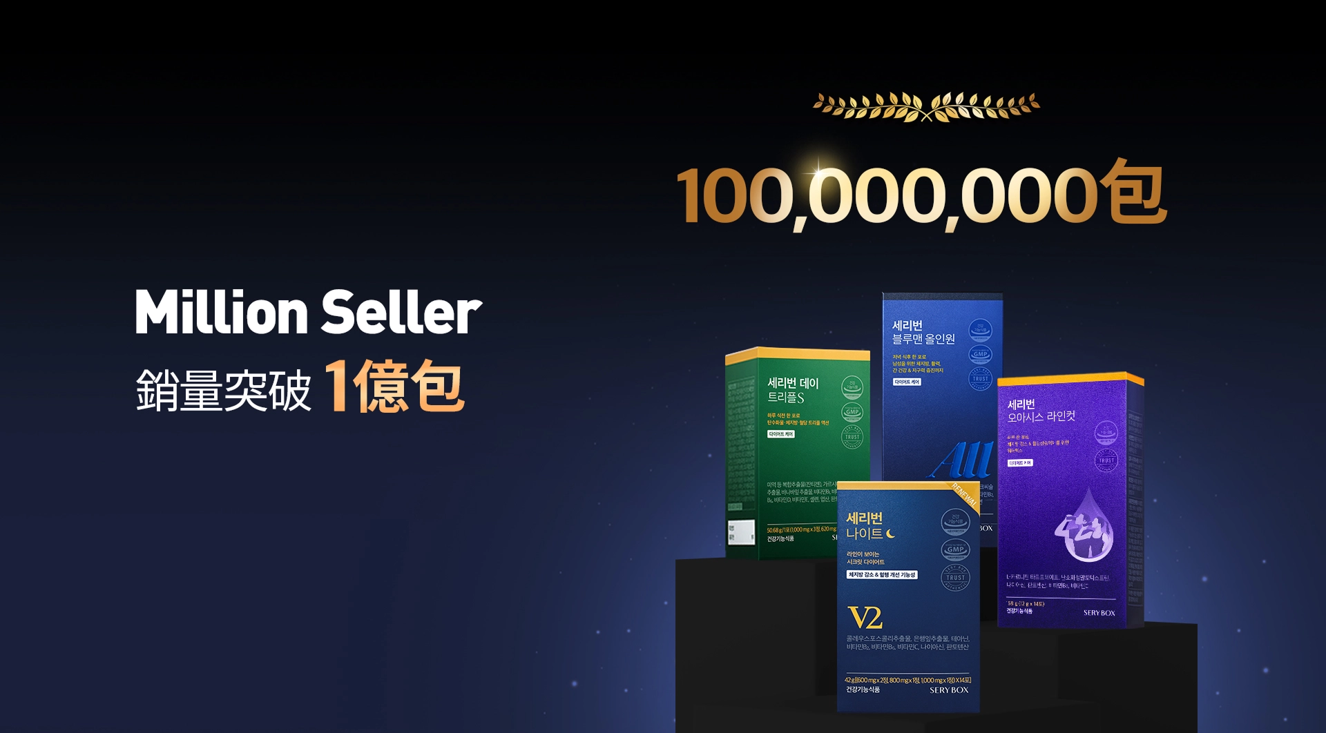 「韓國 No.1 機能保健食品，科學守護健康」