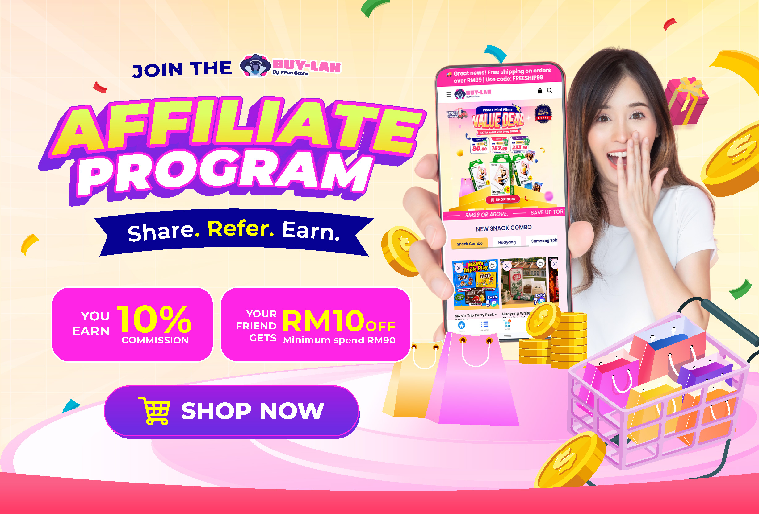 Looking for an EXTRA INCOME? Share & Earn Real Rewards!