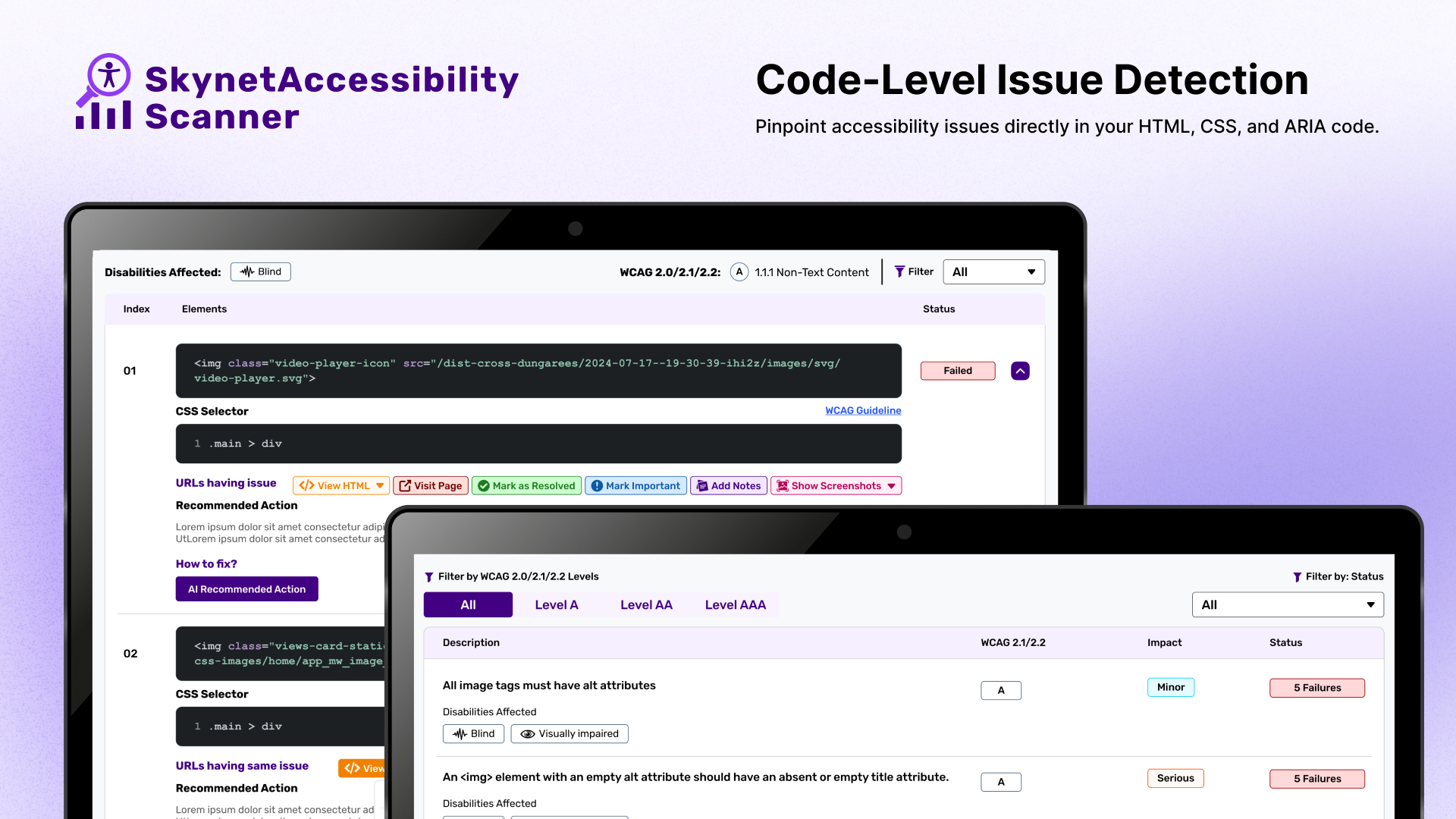 SkynetAccessibility Scanner