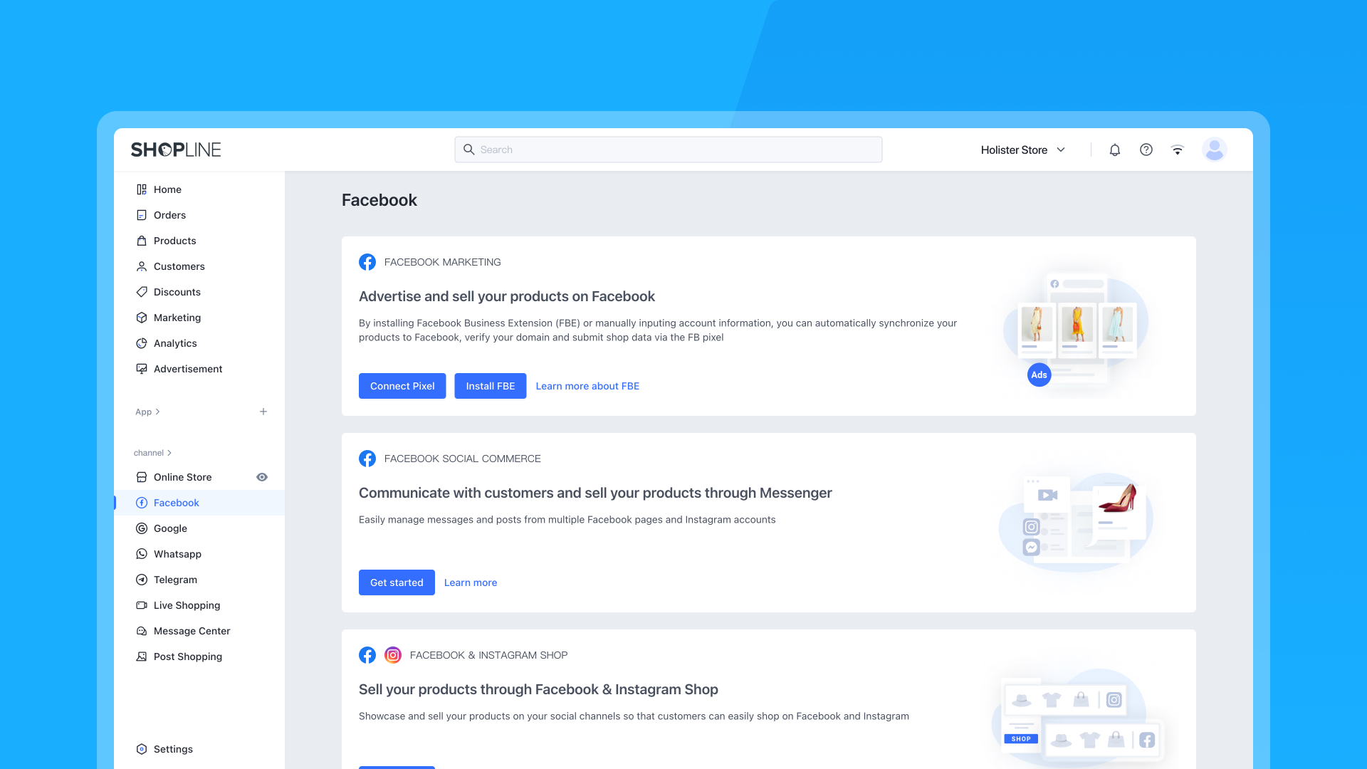 Facebook | SHOPLINE App Store