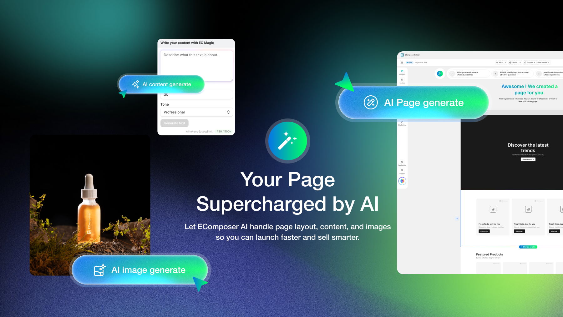 EComposer Landing Page Builder