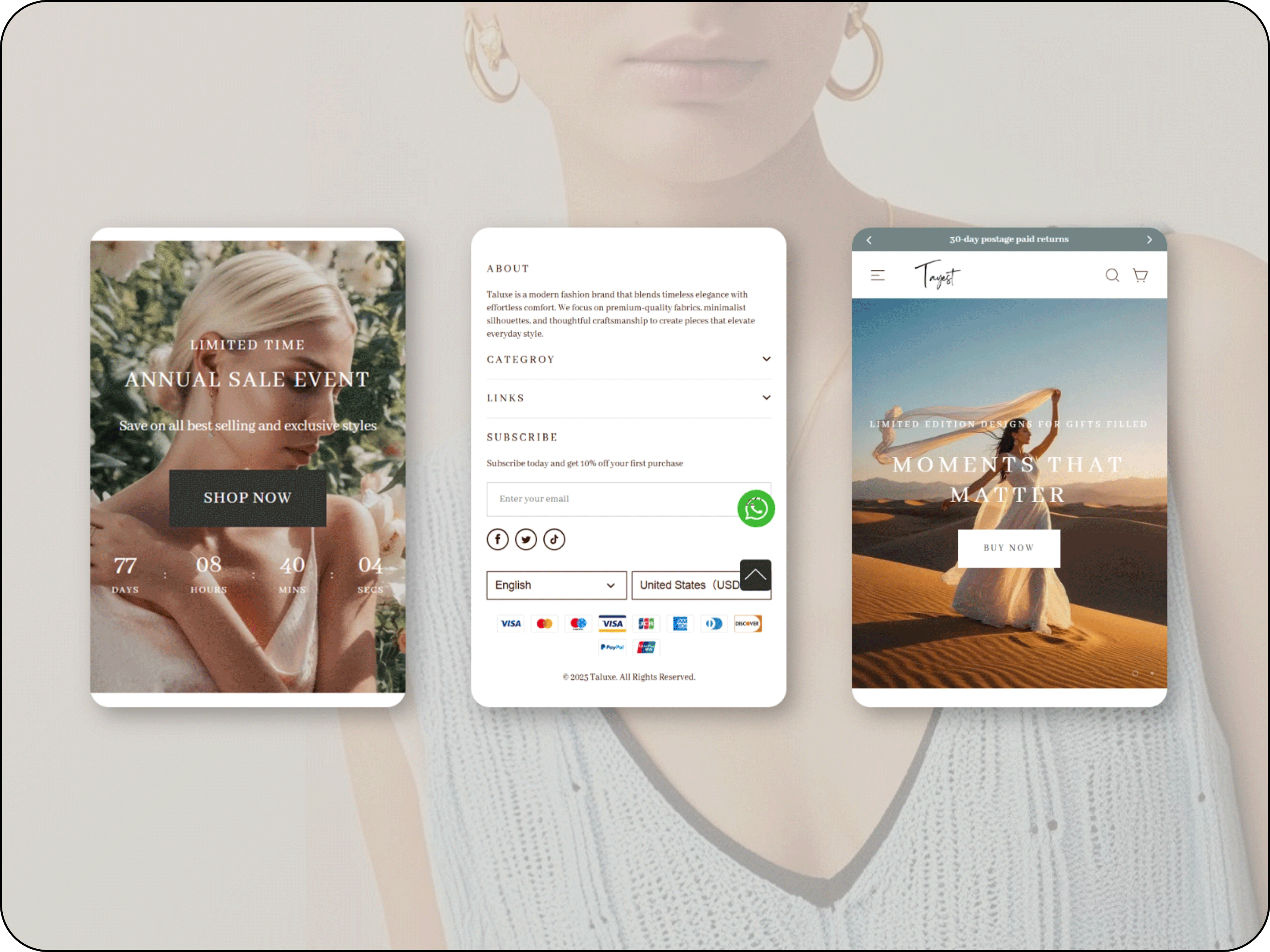 灵活多样的促销展示方式