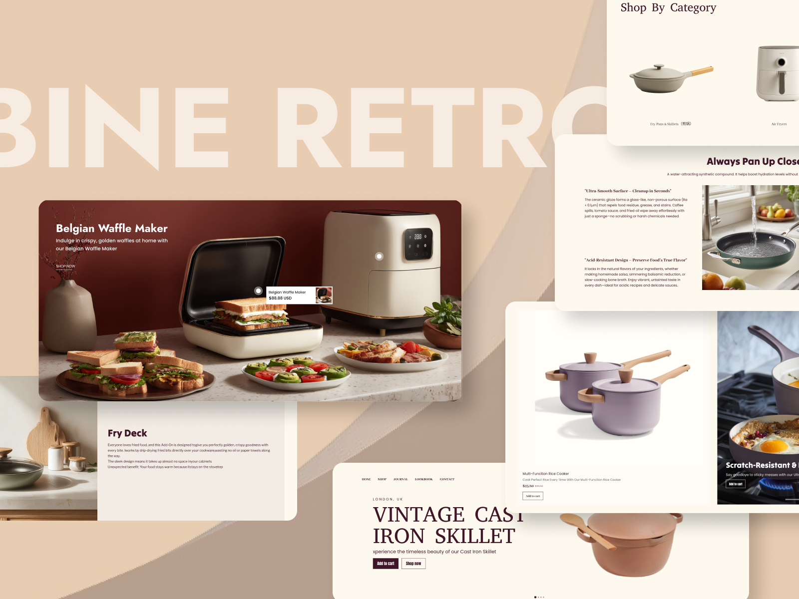 复古邂逅现代厨房