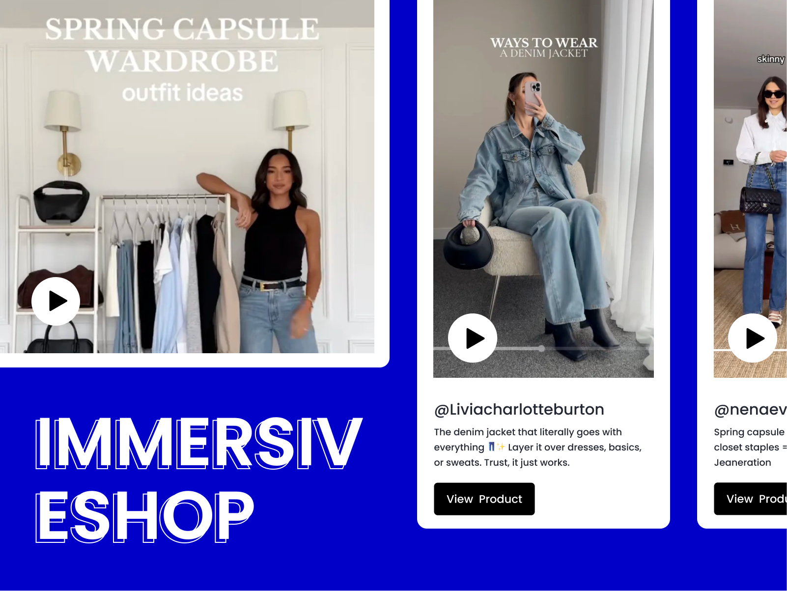 全屏沉浸式购物体验