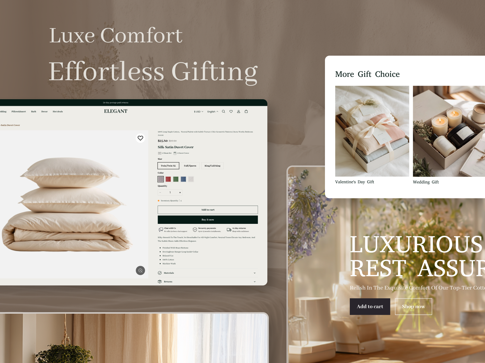 奢华舒适与礼赠体验升级