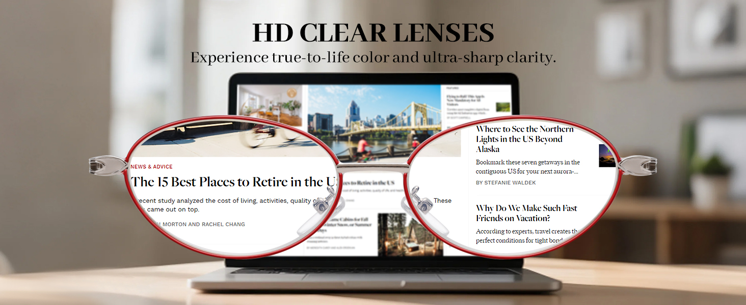 stylish reading glasses metal readers for women