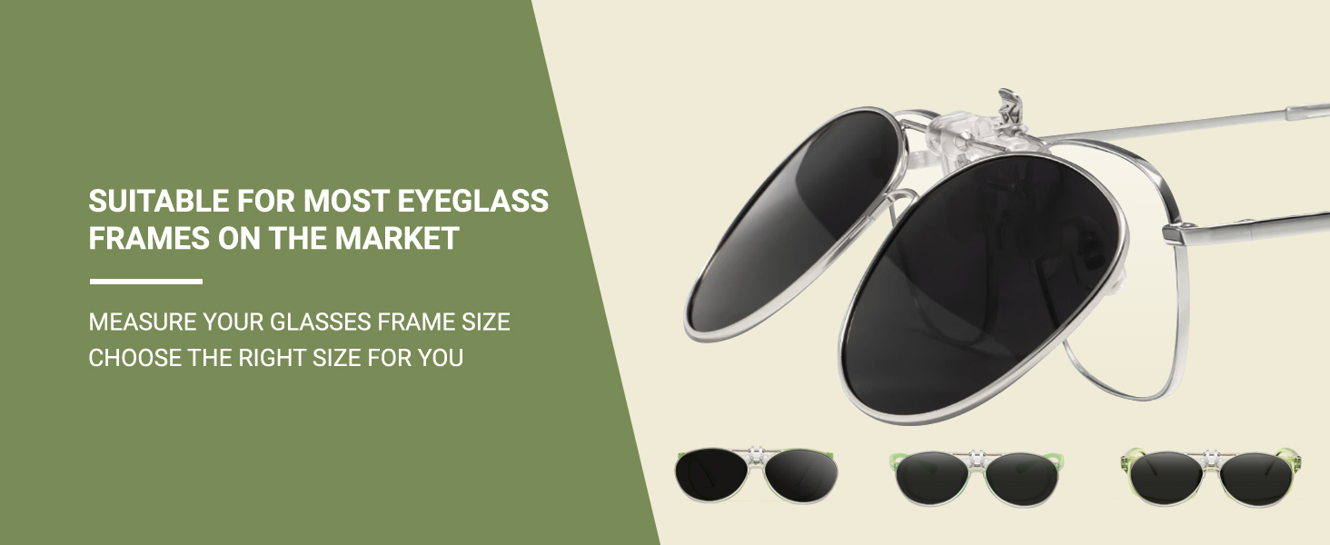 clip on sunglasses over prescription glasses