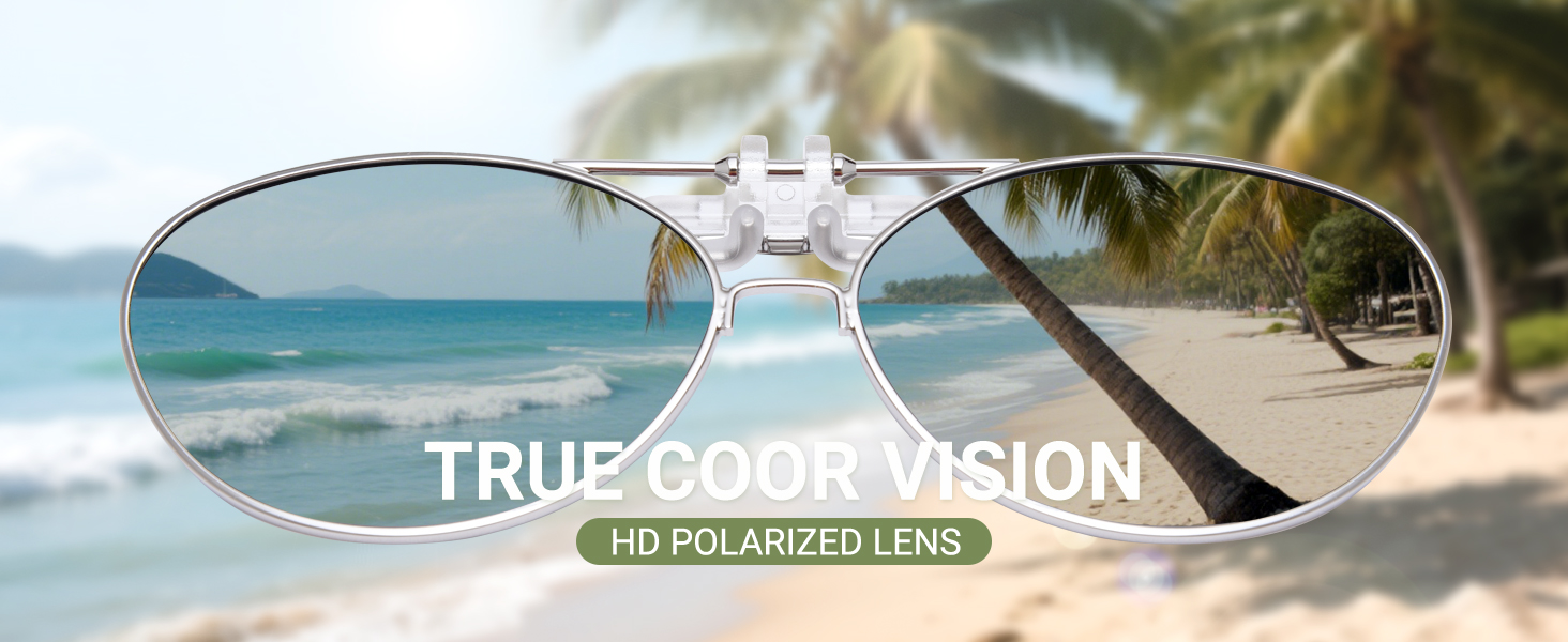 Flip up Kids Clip on Sunglasses UV400 Protection