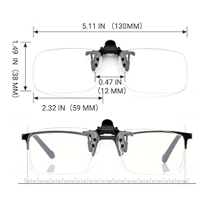 clip on reading glasses that fit on glasses magnifying clip on glasses clip reading glasses men
