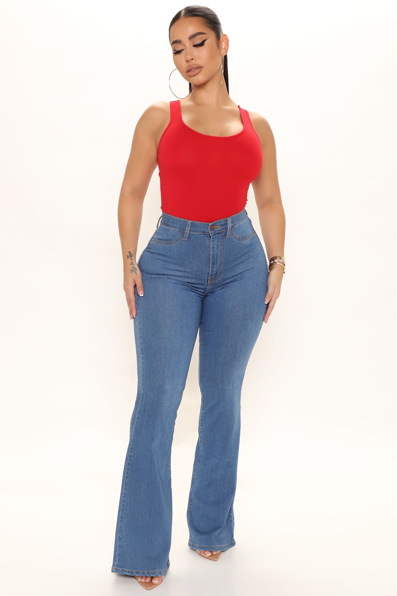 Maliah Bodysuit - Red