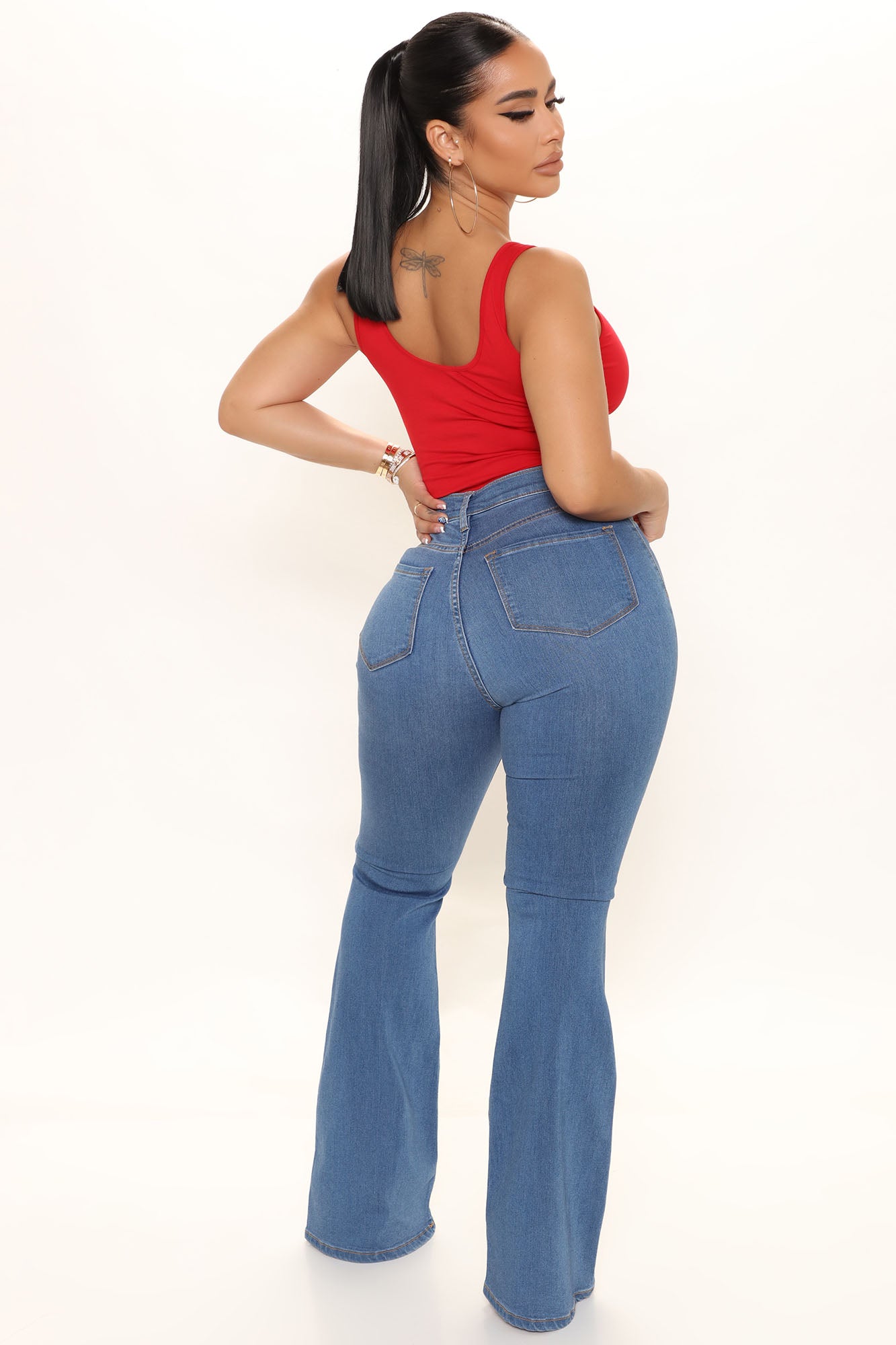 Maliah Bodysuit - Red