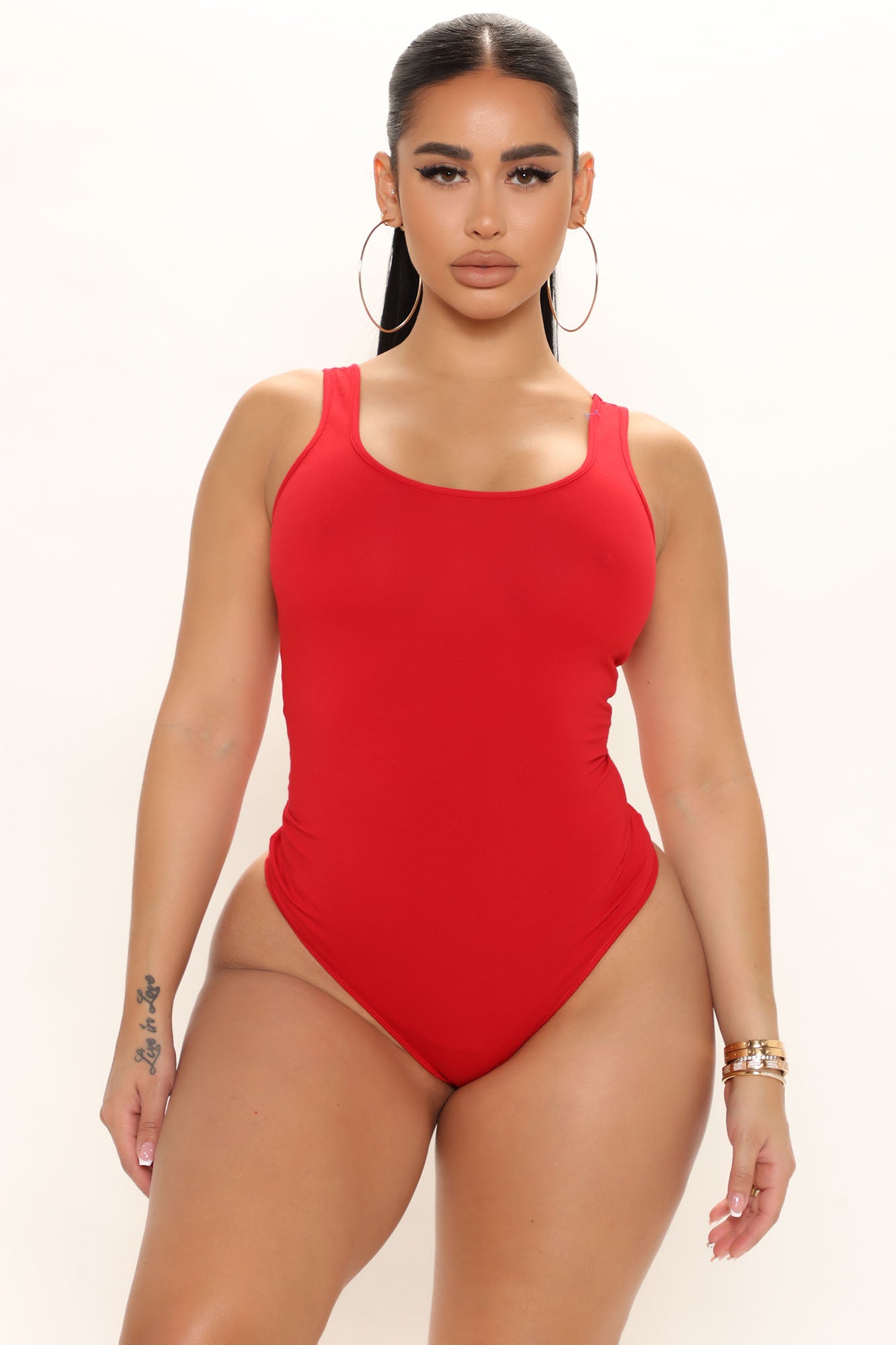 Maliah Bodysuit - Red