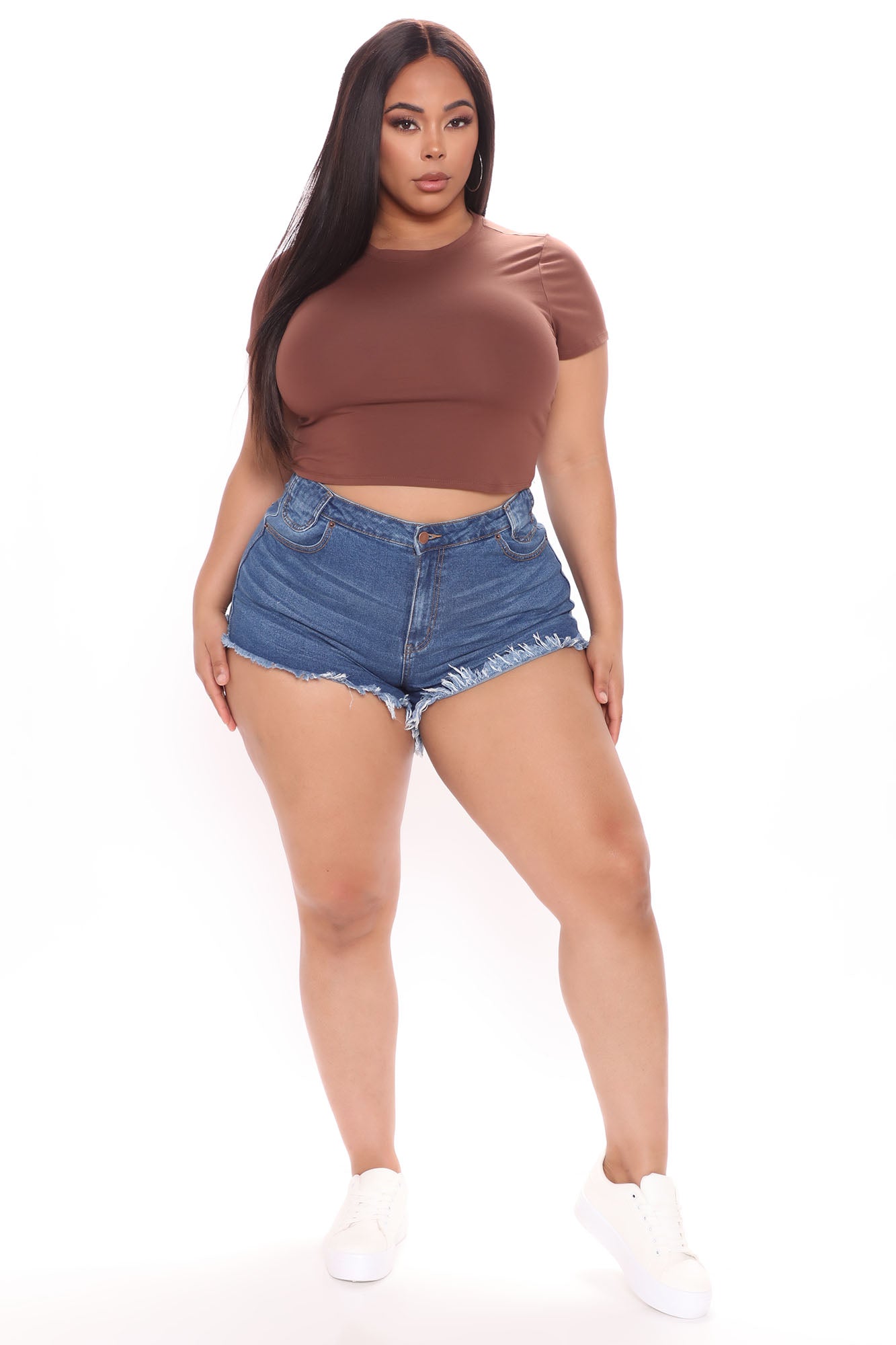 Robin Crop Top - Brown