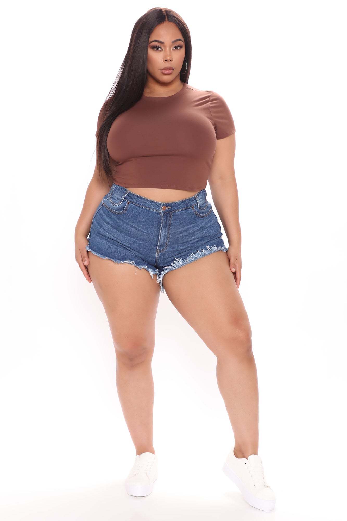 Robin Crop Top - Brown