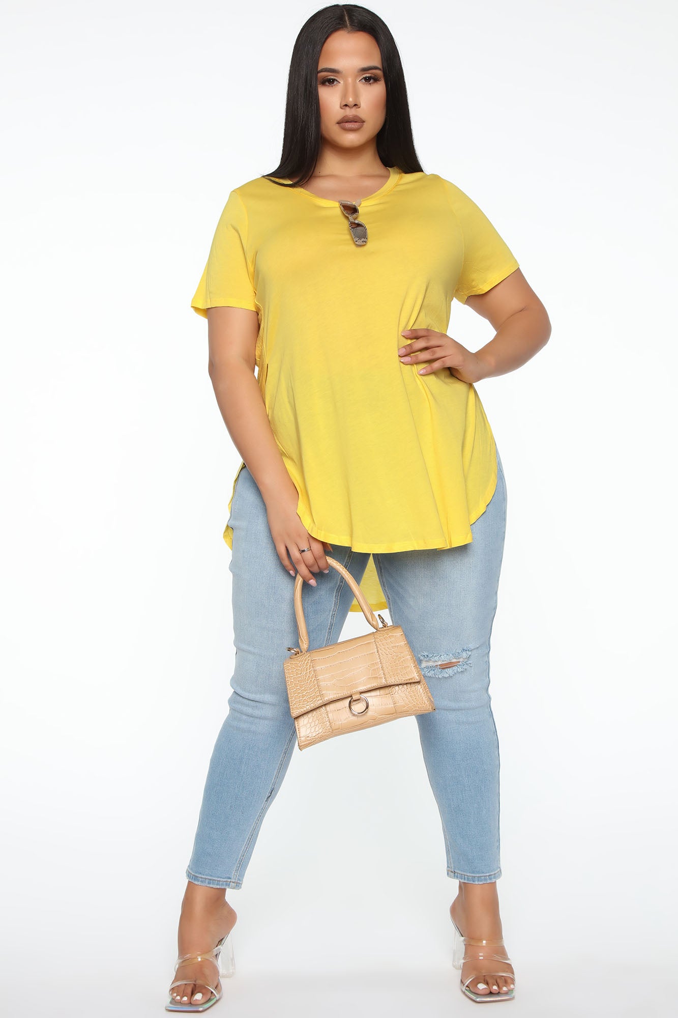 Laid Back Tee - Yellow
