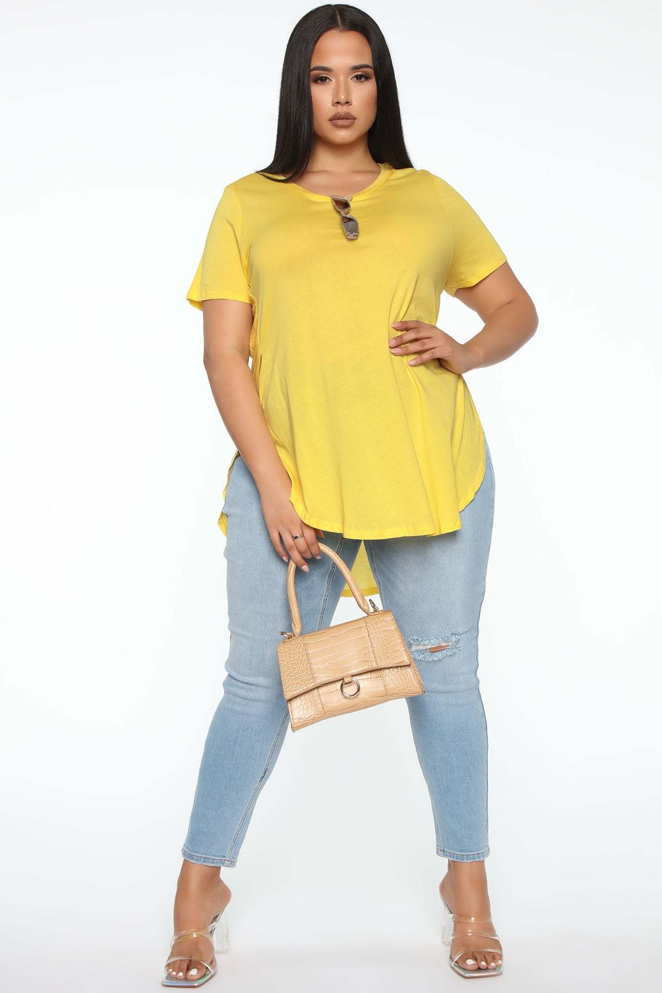 Laid Back Tee - Yellow