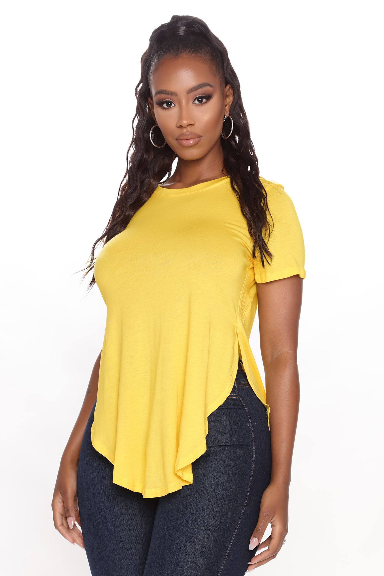 Laid Back Tee - Yellow
