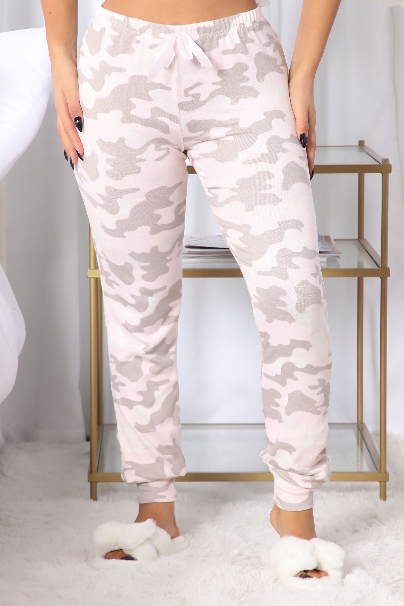 Camo Dreams PJ Joggers - Pink/combo