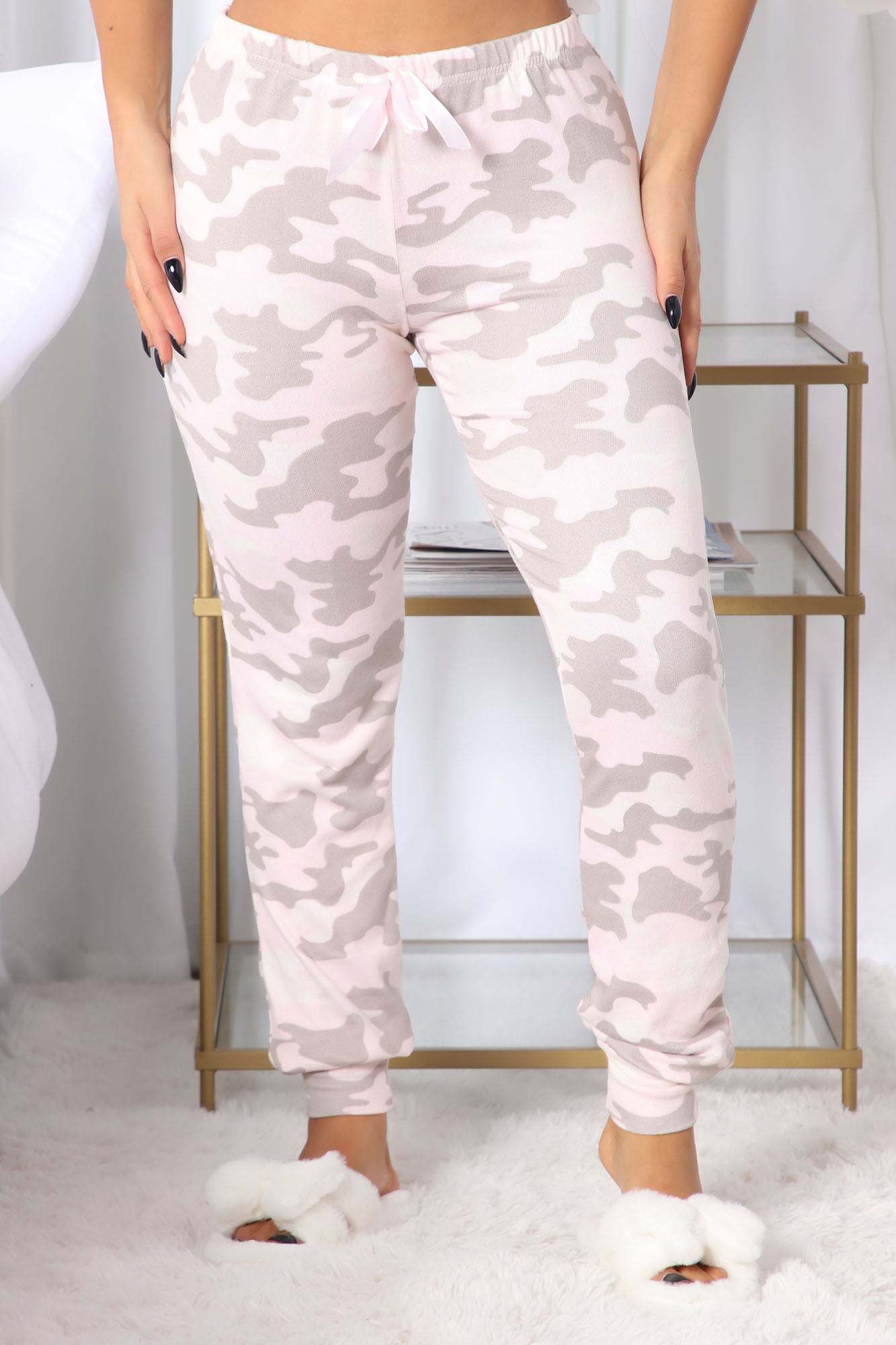 Camo Dreams PJ Joggers - Pink/combo