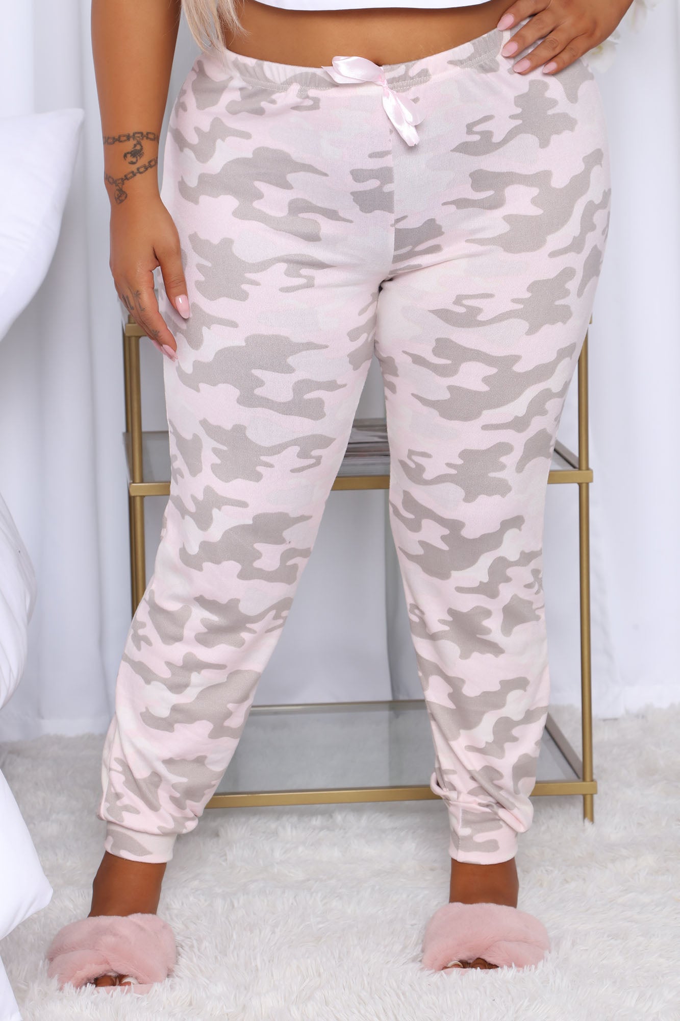 Camo Dreams PJ Joggers - Pink/combo
