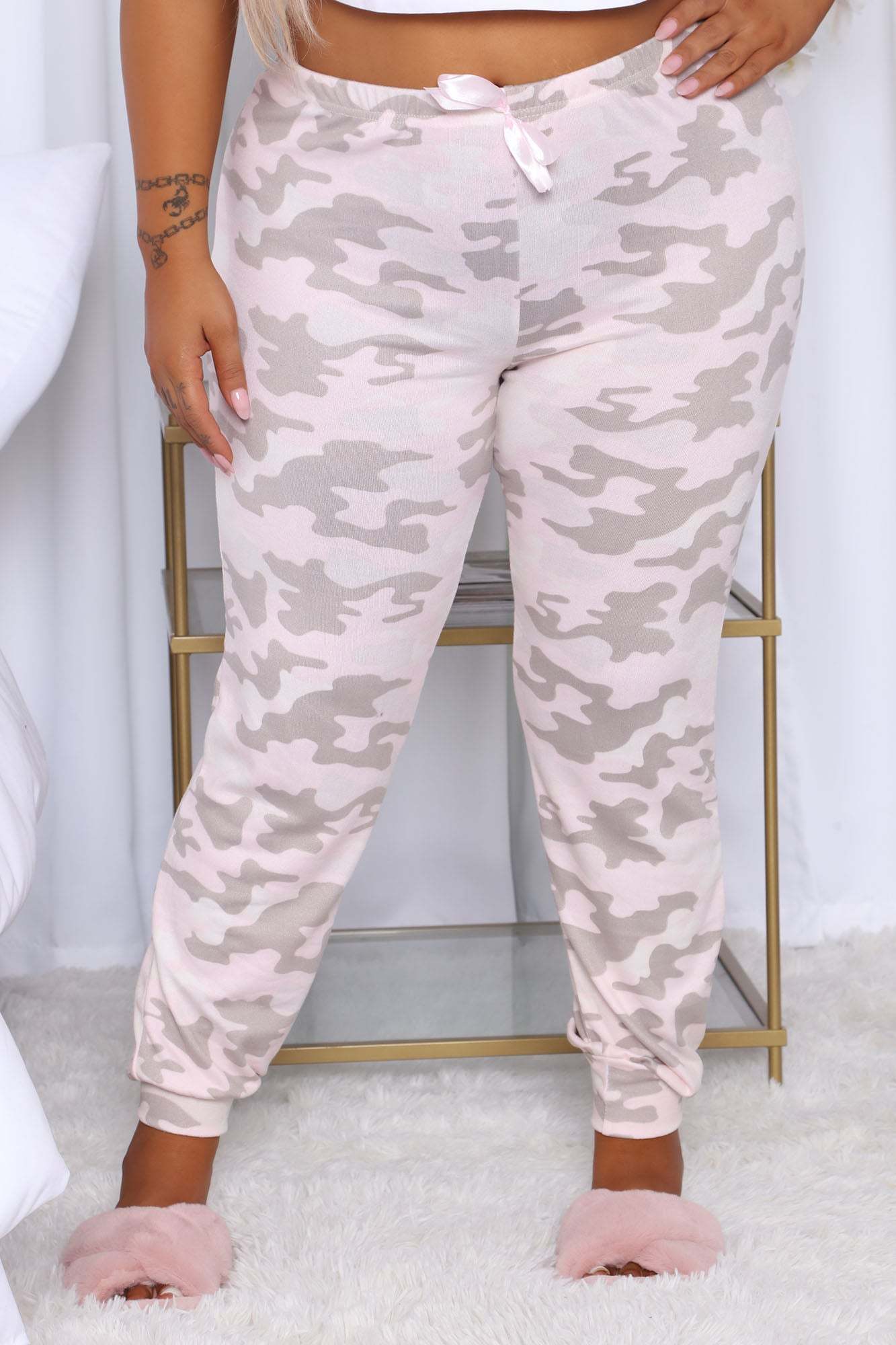 Camo Dreams PJ Joggers - Pink/combo