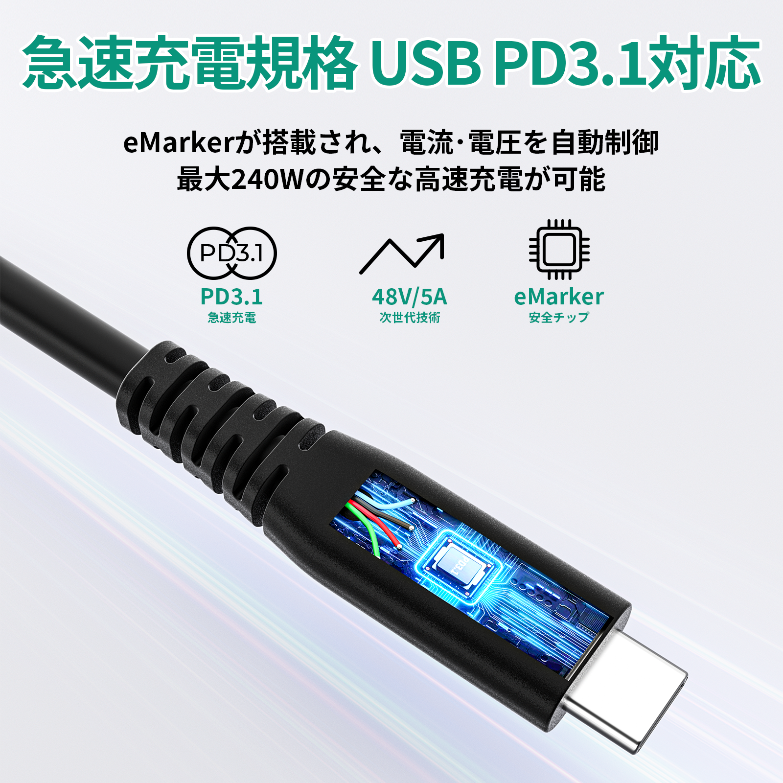 USB-C TO Cケーブル CB-CD24