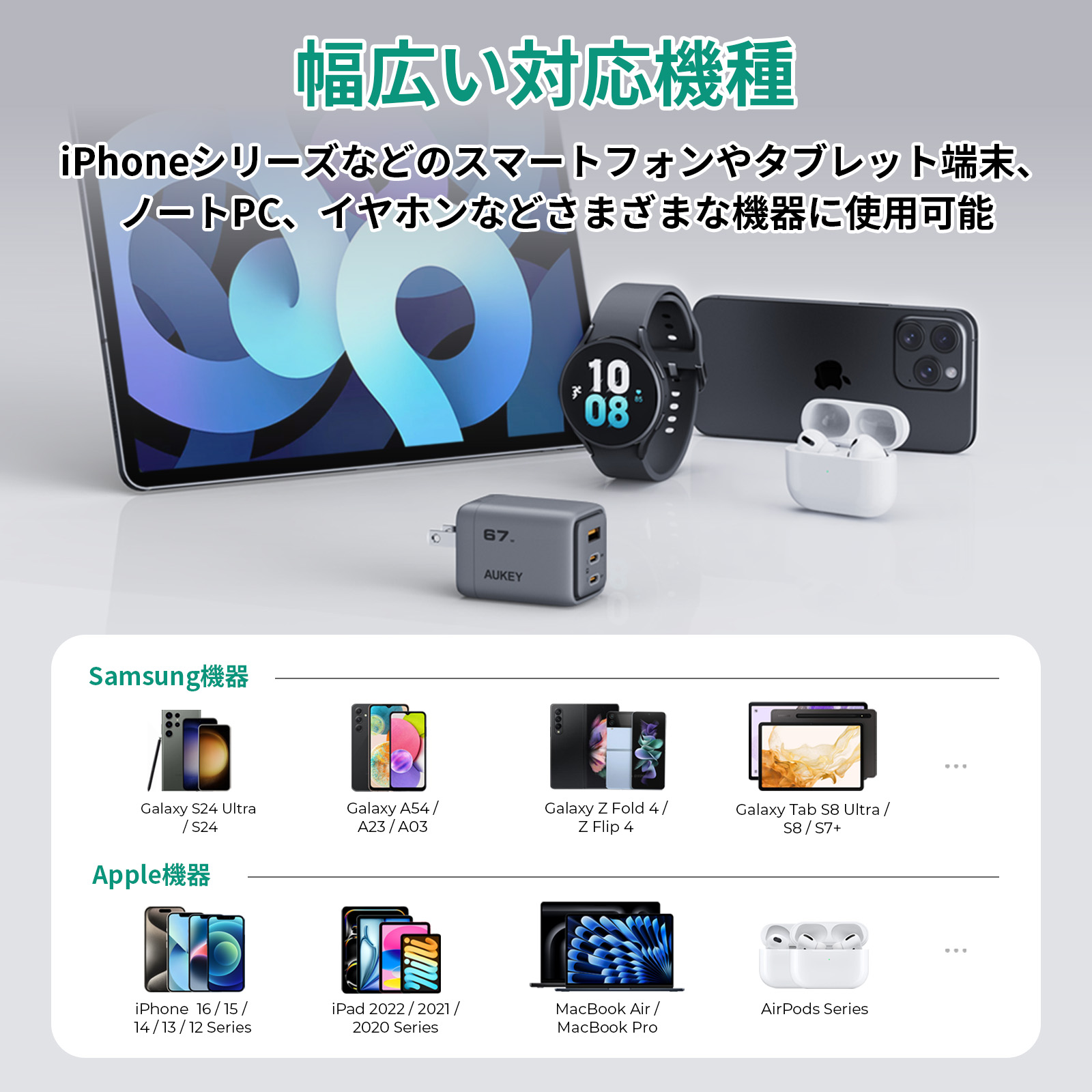 Comet Mix 3 67W USB-C充電器 PA-C3