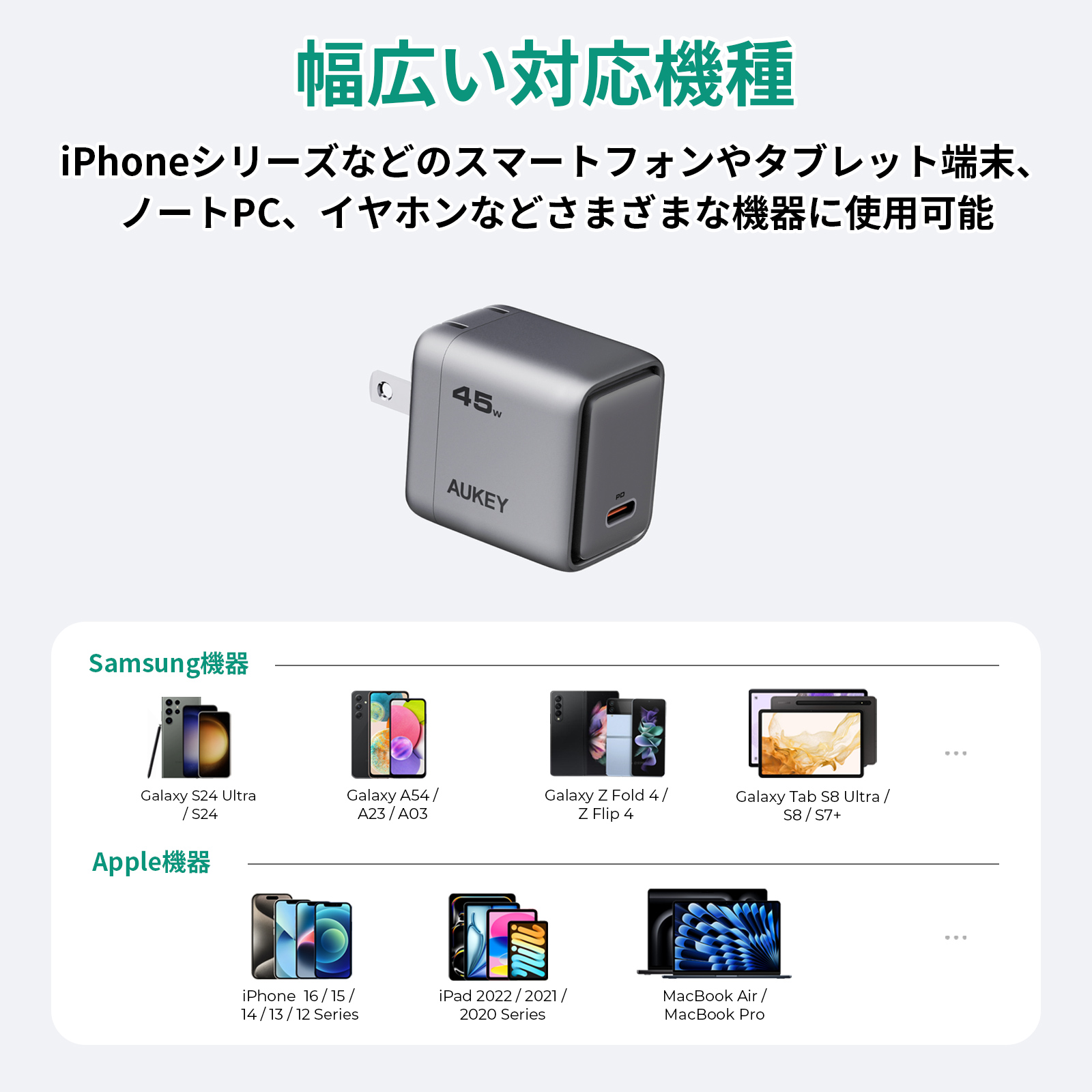 Comet 45W USB-C充電器 PA-C2