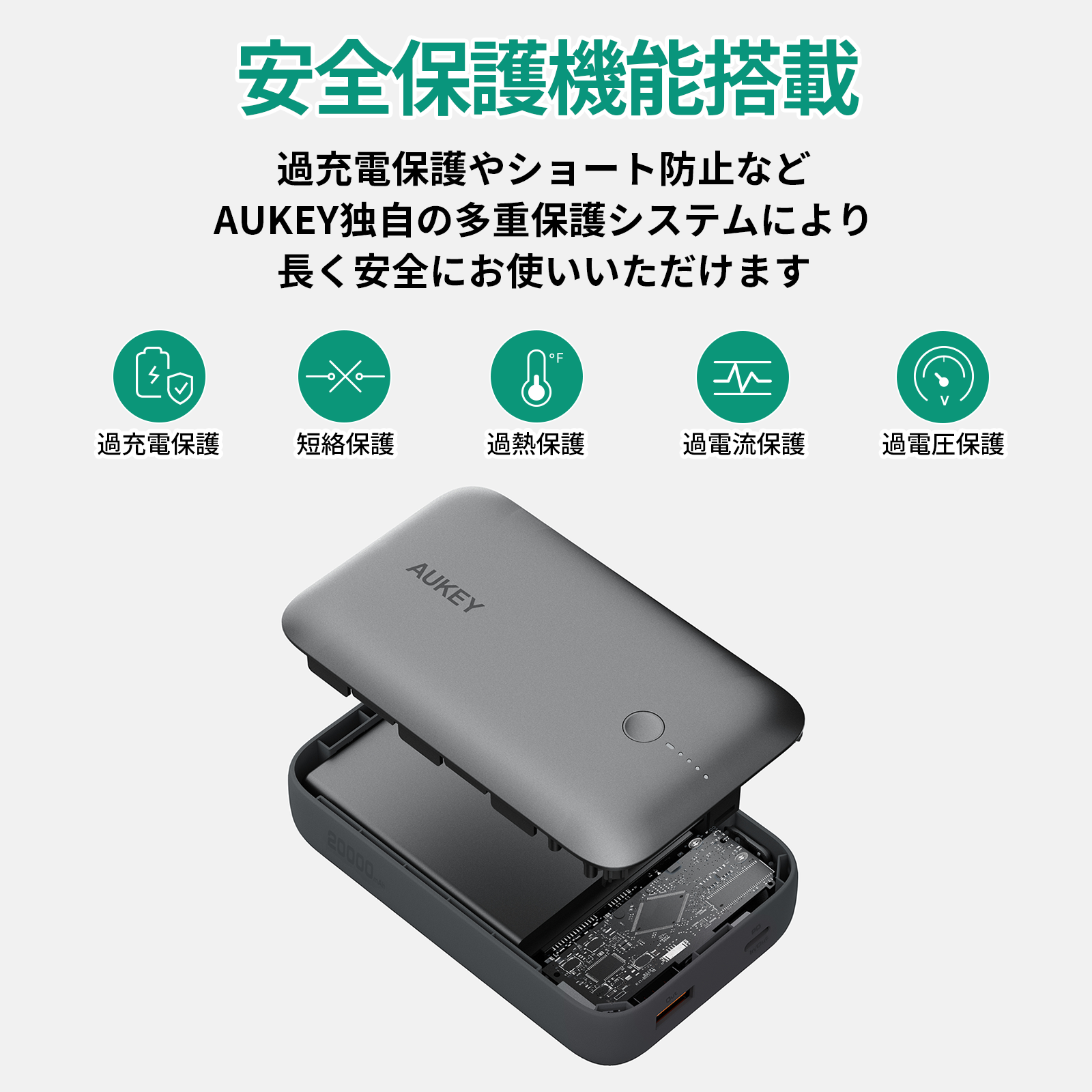 20000mAhモバイルバッテリーPB-Y57