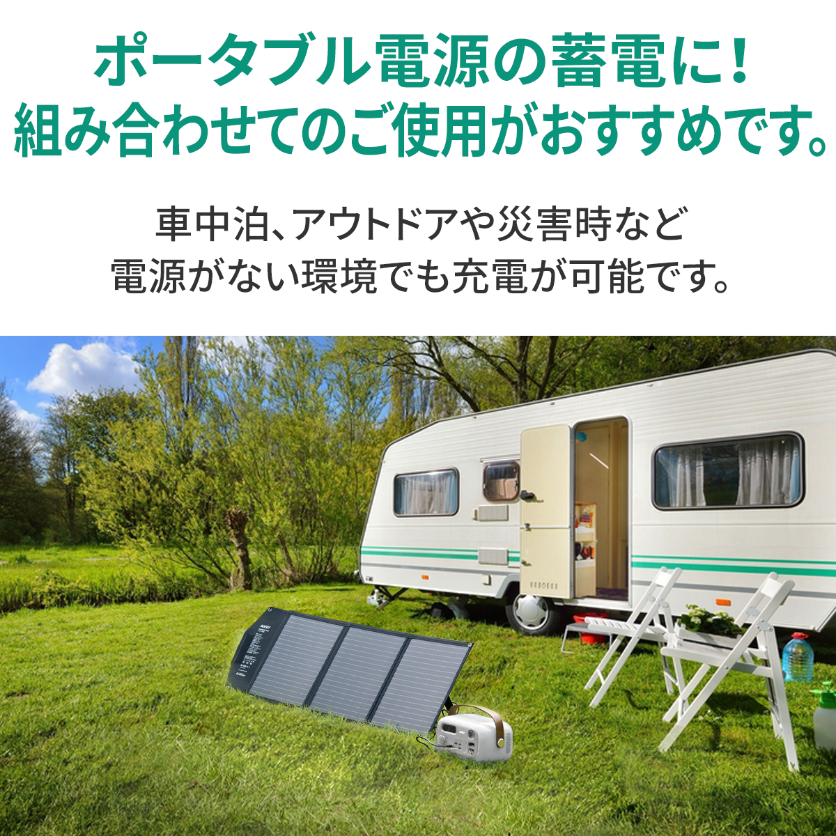 60W ソーラーチャージャーSP-GP06S アップグレード版