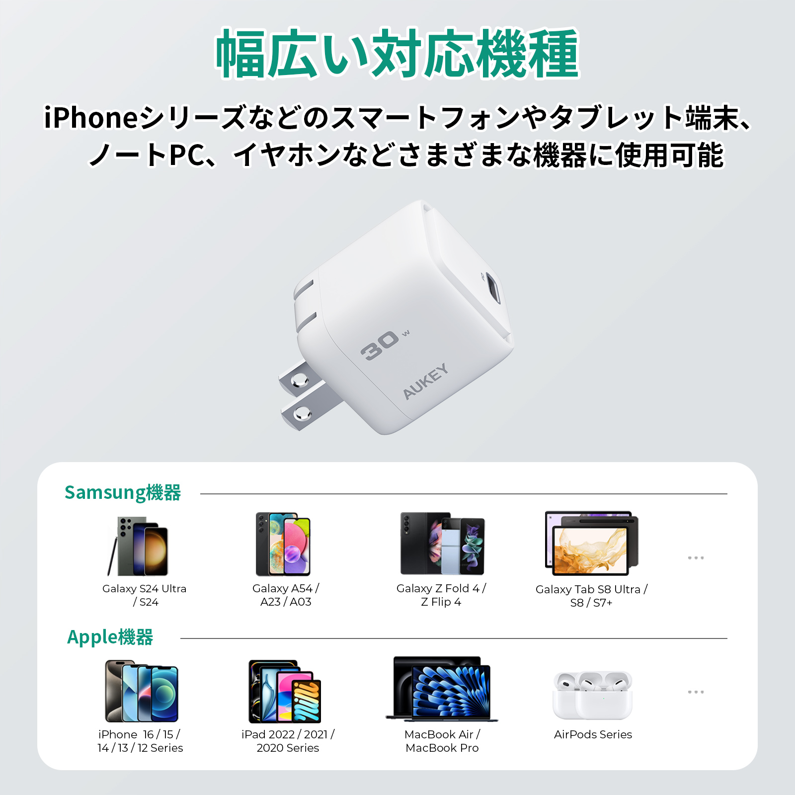 Comet 30W USB-C充電器 PA-C1