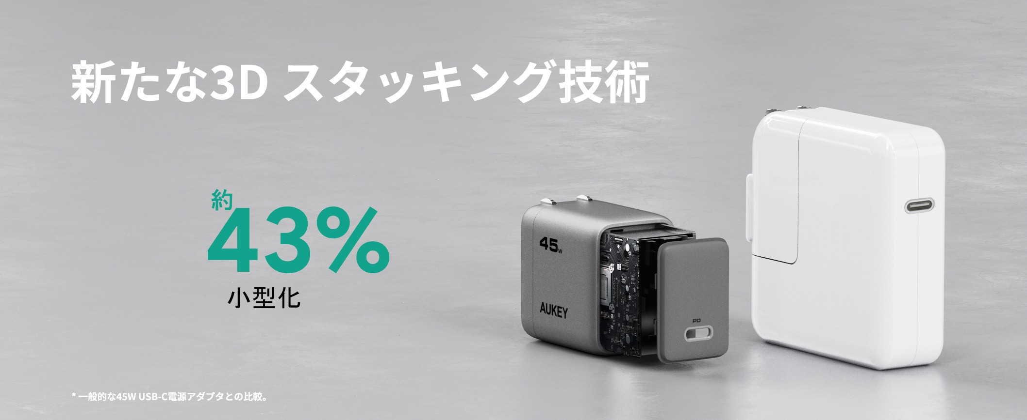 Comet 45W USB-C充電器 PA-C2