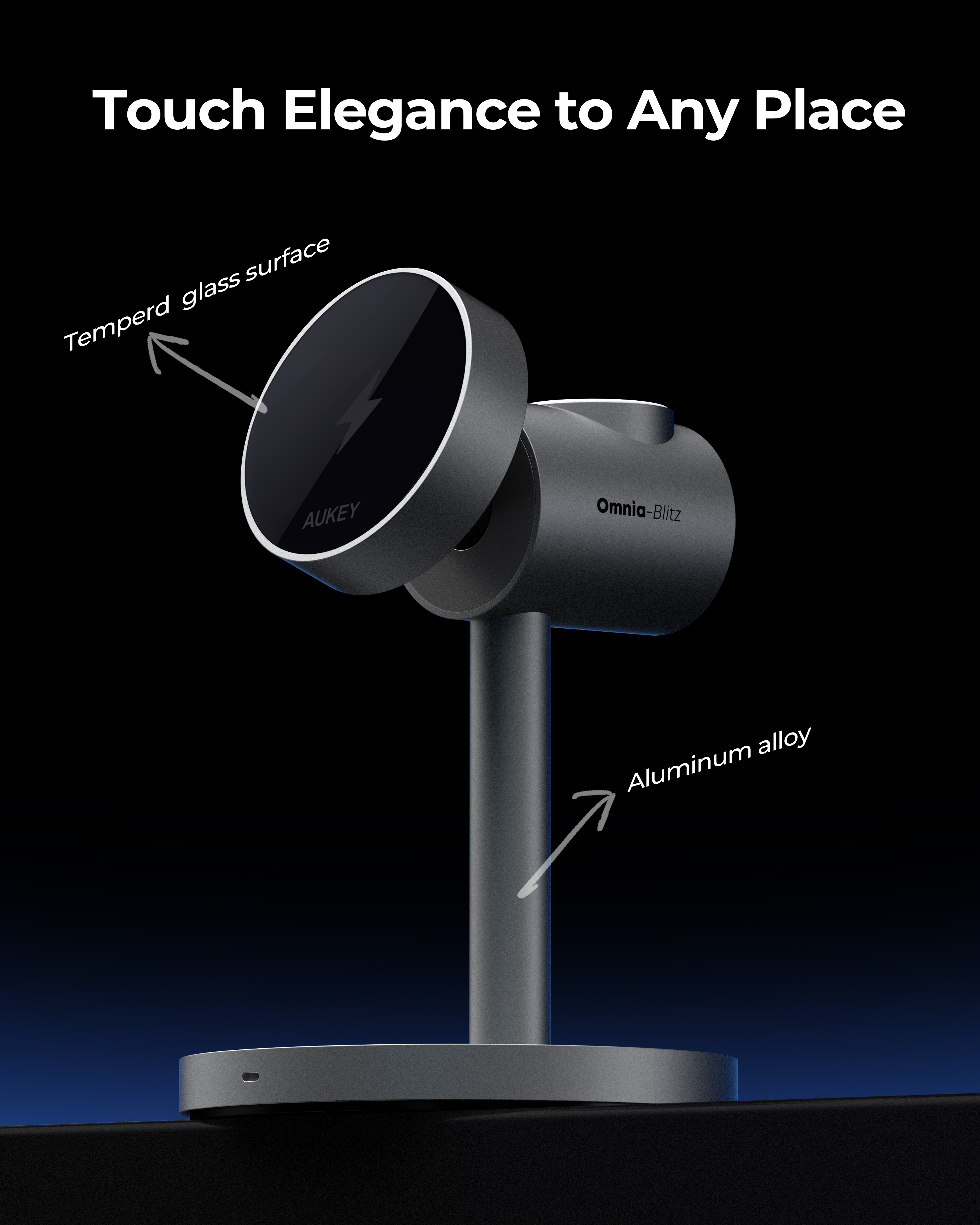 3-in-1ワイヤレス充電ステーション LC-MC311