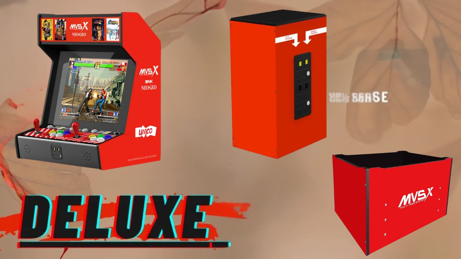 【数量限定】UNICO MVSX ARCADE Monitor MVSXアーケー Amazon.com: UNICO MVSX Arcade Combo [Base and Riser Included