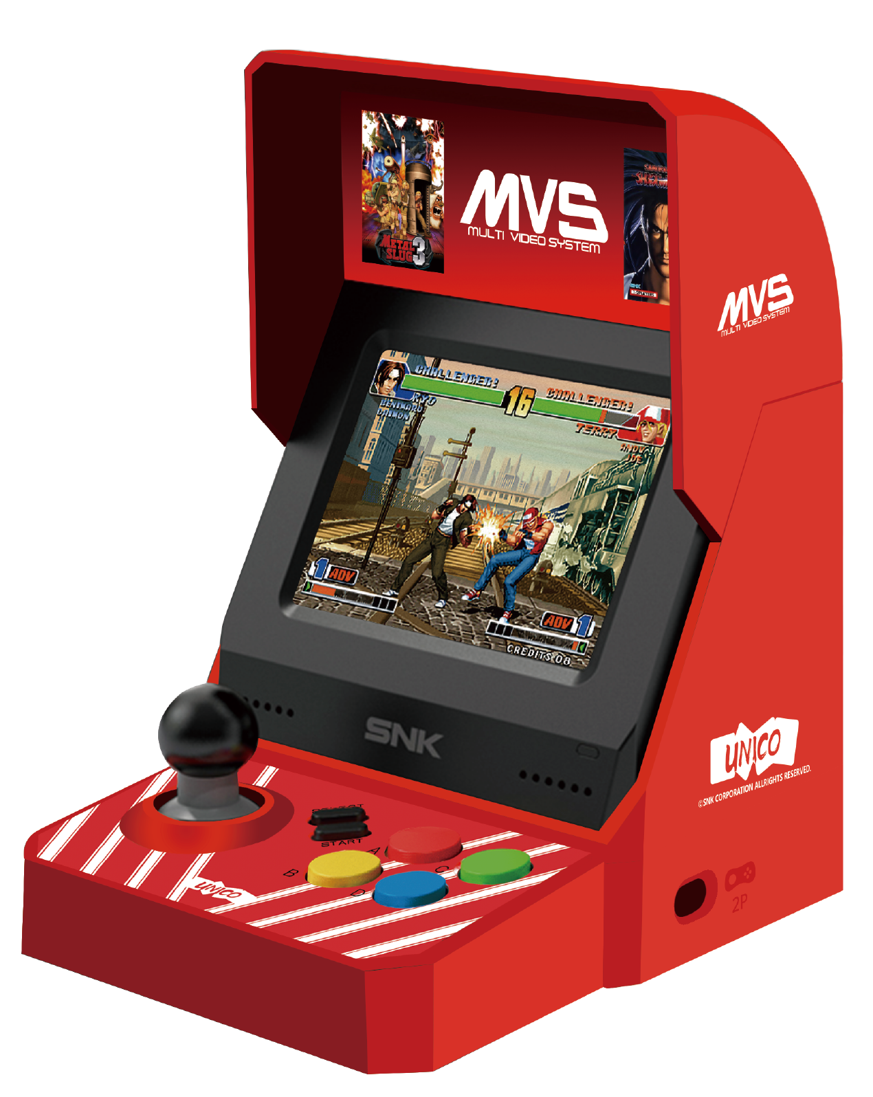 MVS Mini Arcade GamePad Combo