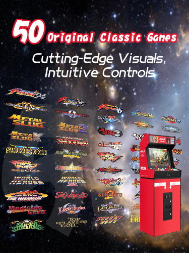 MVSX Home Arcade cabinet revealed with 50 classic SNK titles