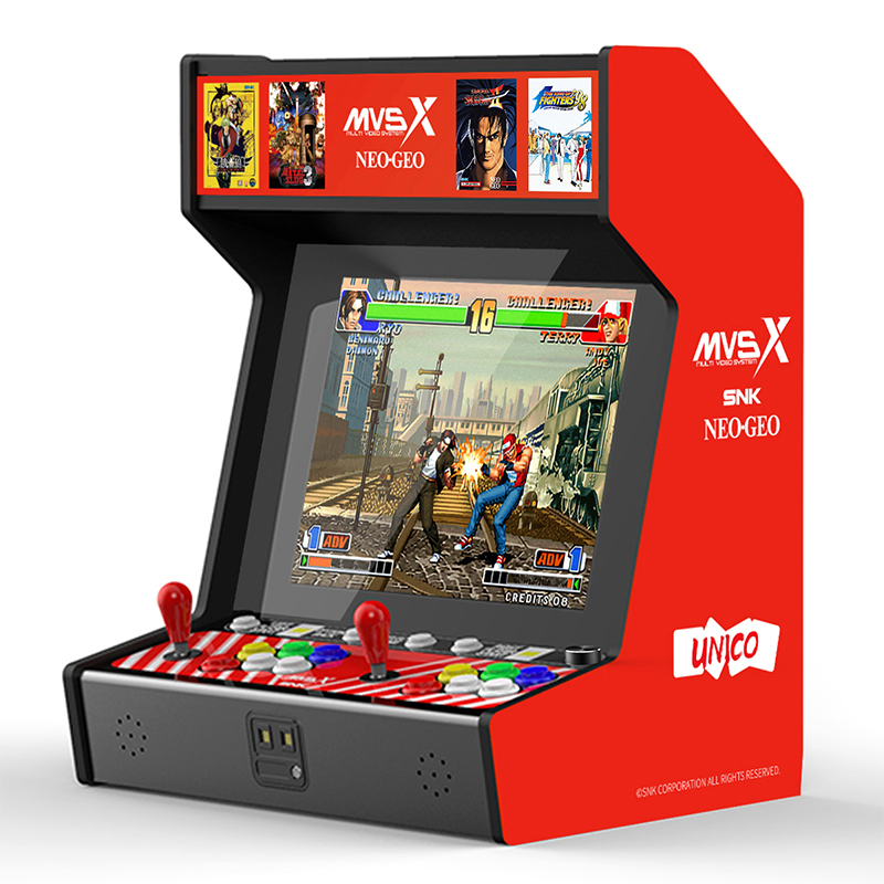 SNK NEOGEO MVSX: una máquina recreativa con 50 juegos de SNK preinstalados  para jugar como antaño desde casa