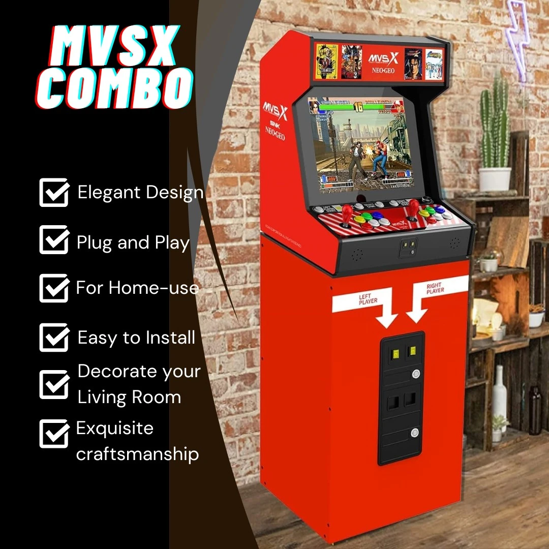 MVSX Home Arcade Combo, Machine with Base-SNK MVSX