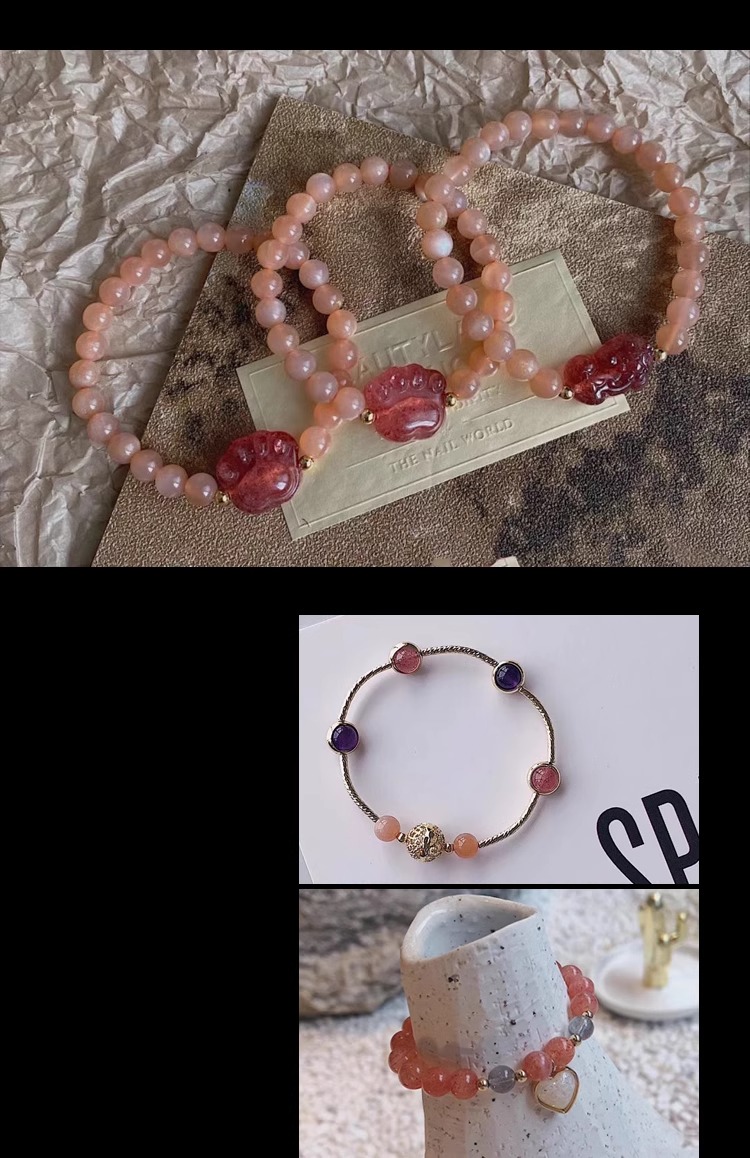 高端定制水晶手串