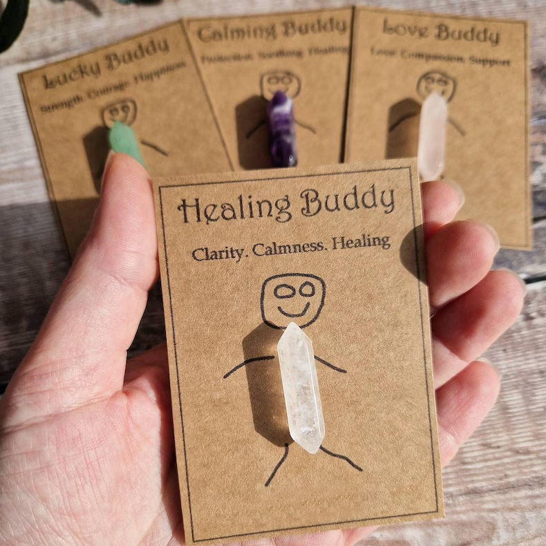 天然六棱柱療愈水晶