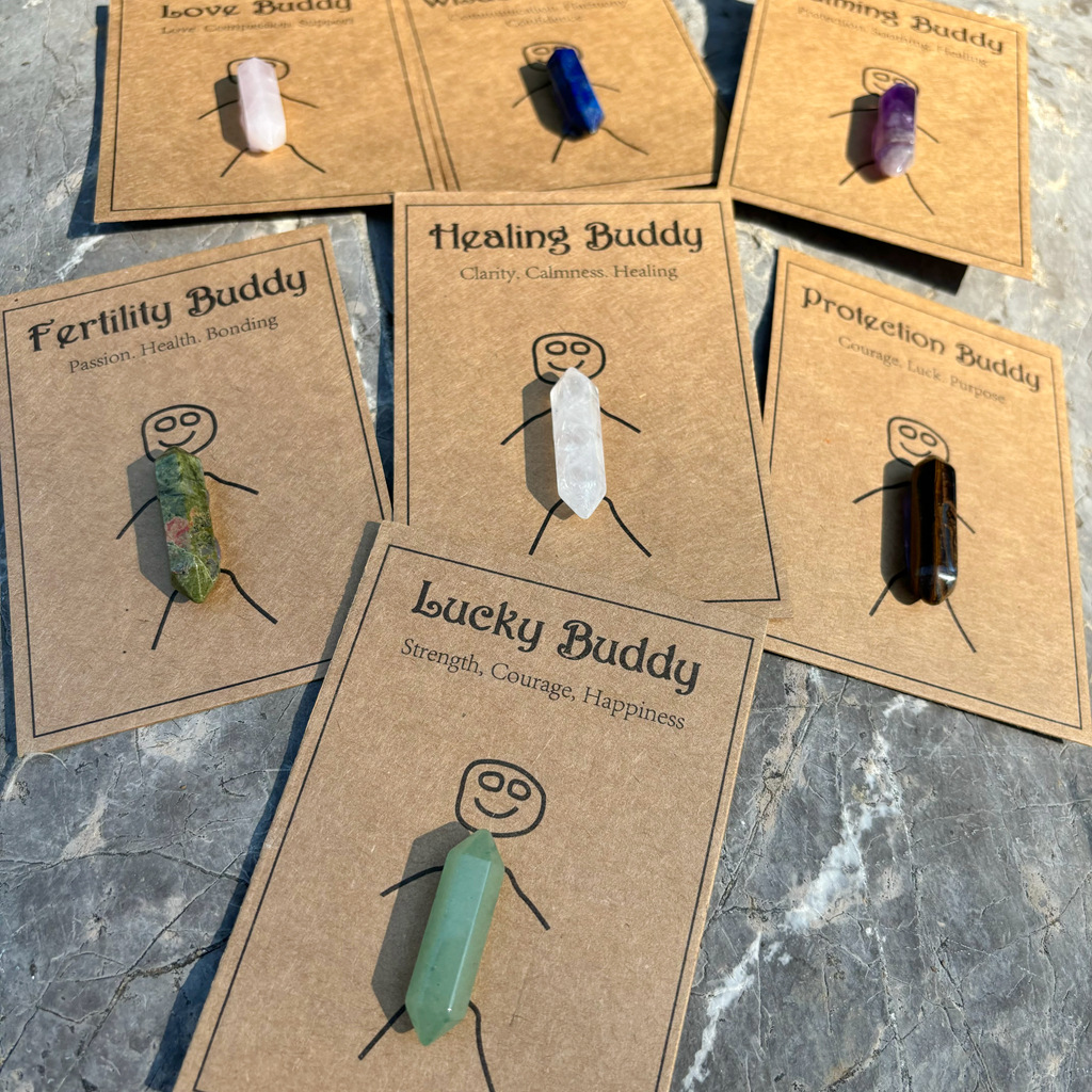 天然六棱柱療愈水晶