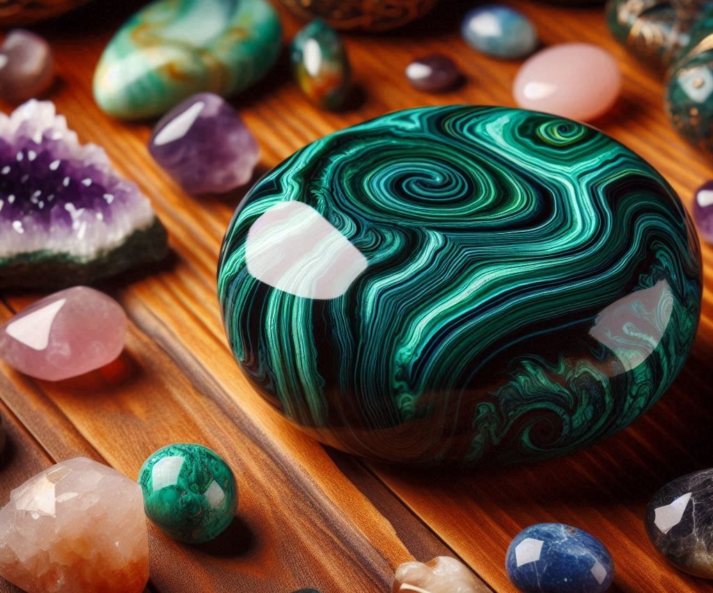孔雀石丨閃耀著古老與時尚光輝的神秘之石