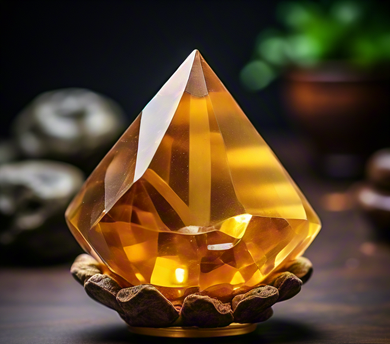 茶黃晶丨財富與平穩的守護石