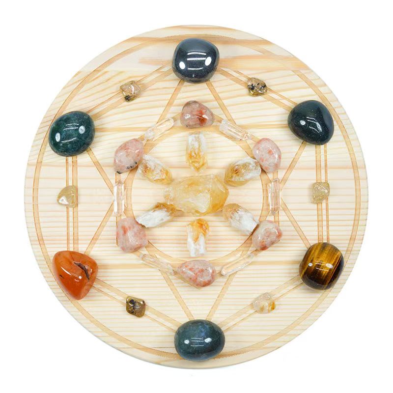 luna水晶陣療愈擺件