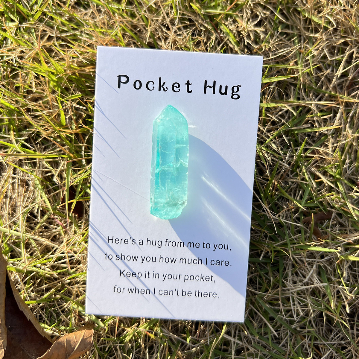 口袋裝飾幸運水晶柱