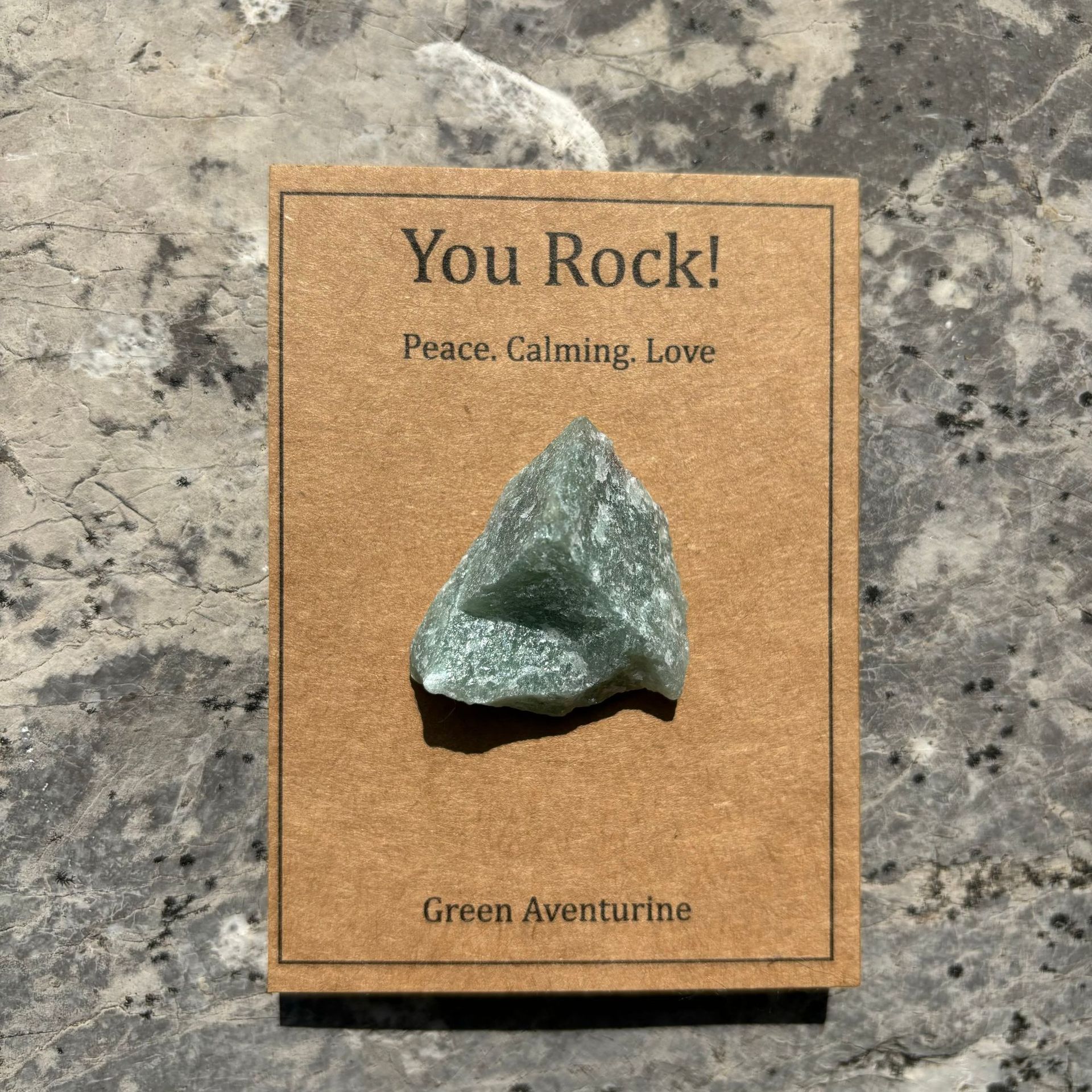 You Rock療愈卡片原石水晶