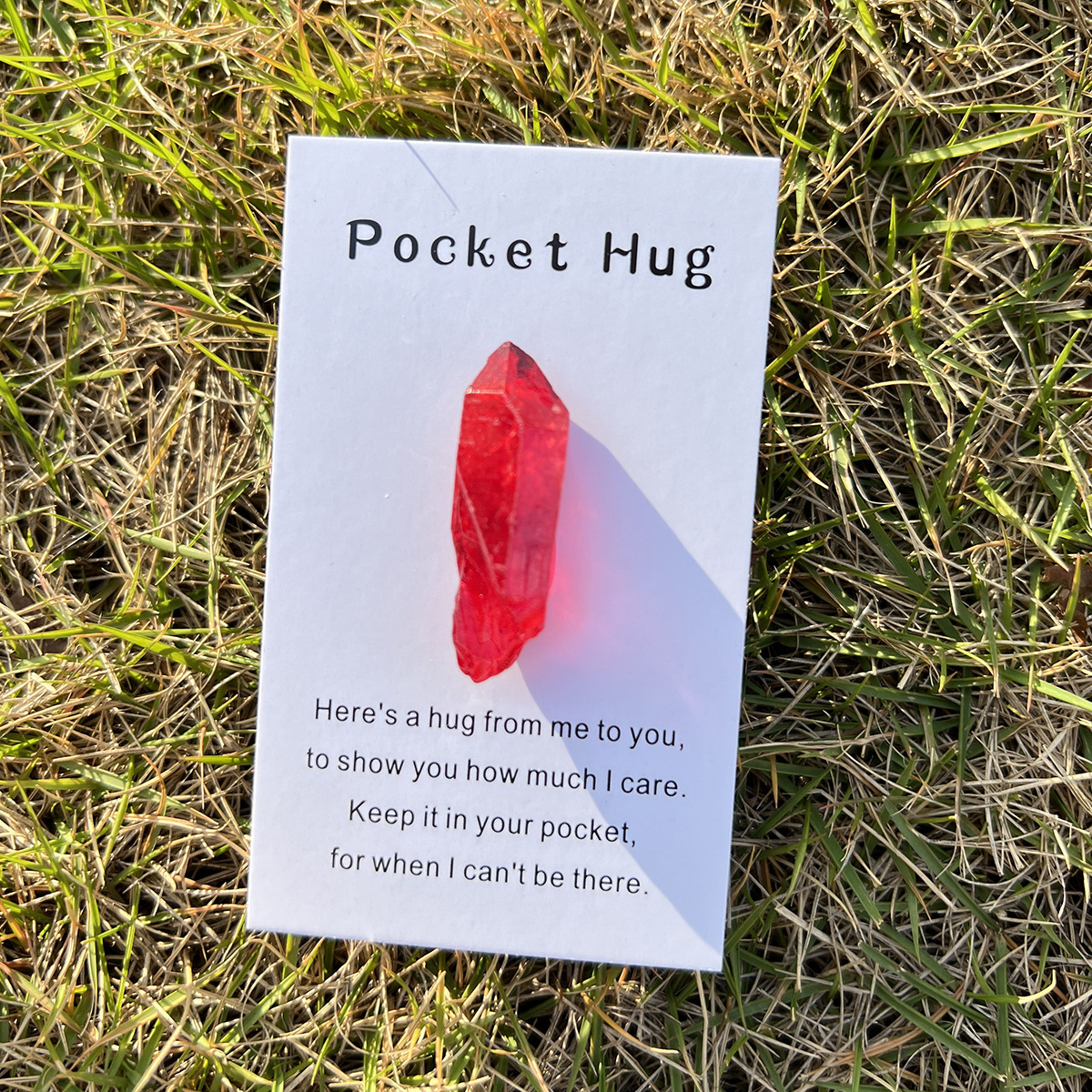 口袋裝飾幸運水晶柱