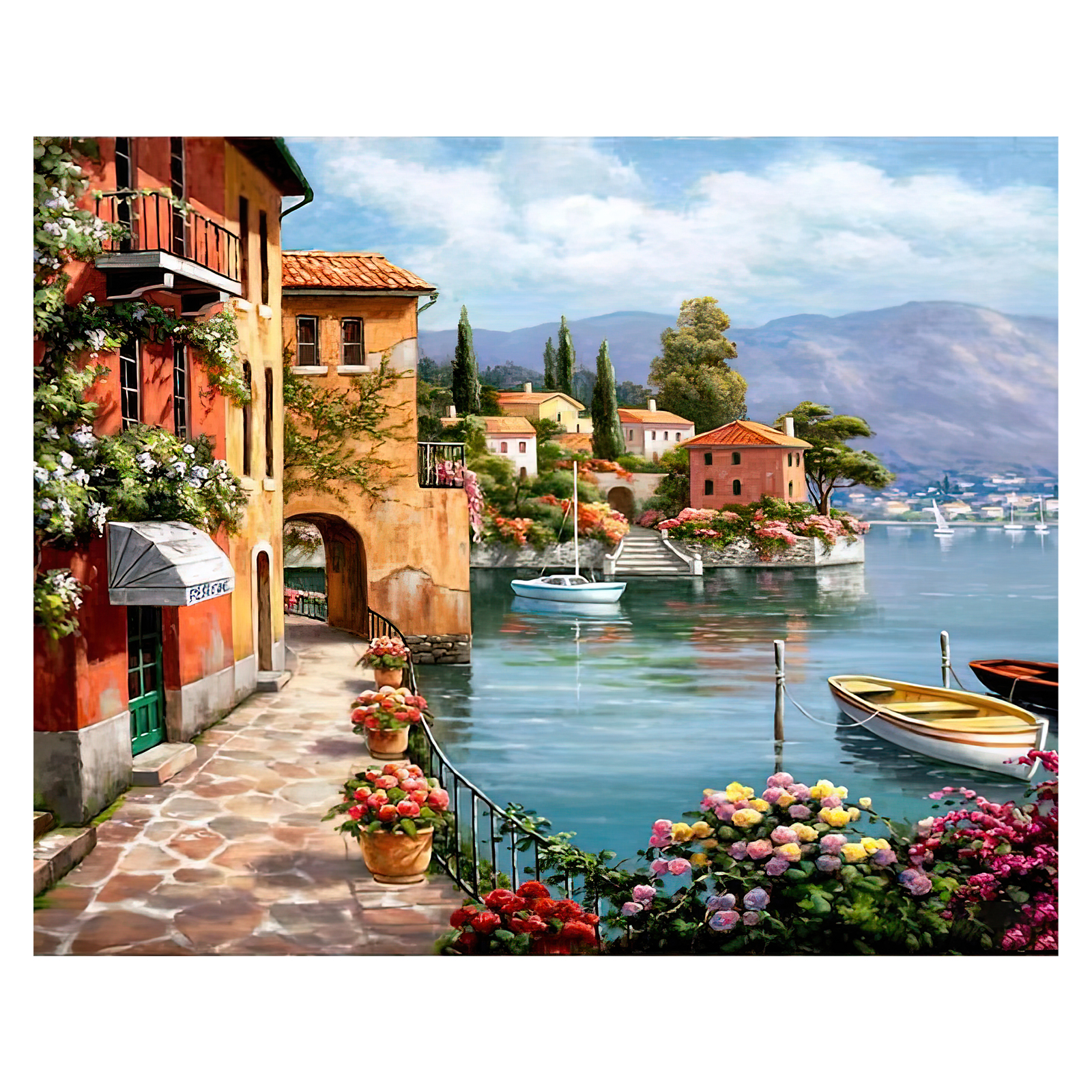 Paint by Numbers Kit for Adults Beginner,  Adult Paint by Number Kits on Canvas, DIY Acrylic Watercolor Oil Paint by Number for Adults for Home Decor Gift 16x20 Inch