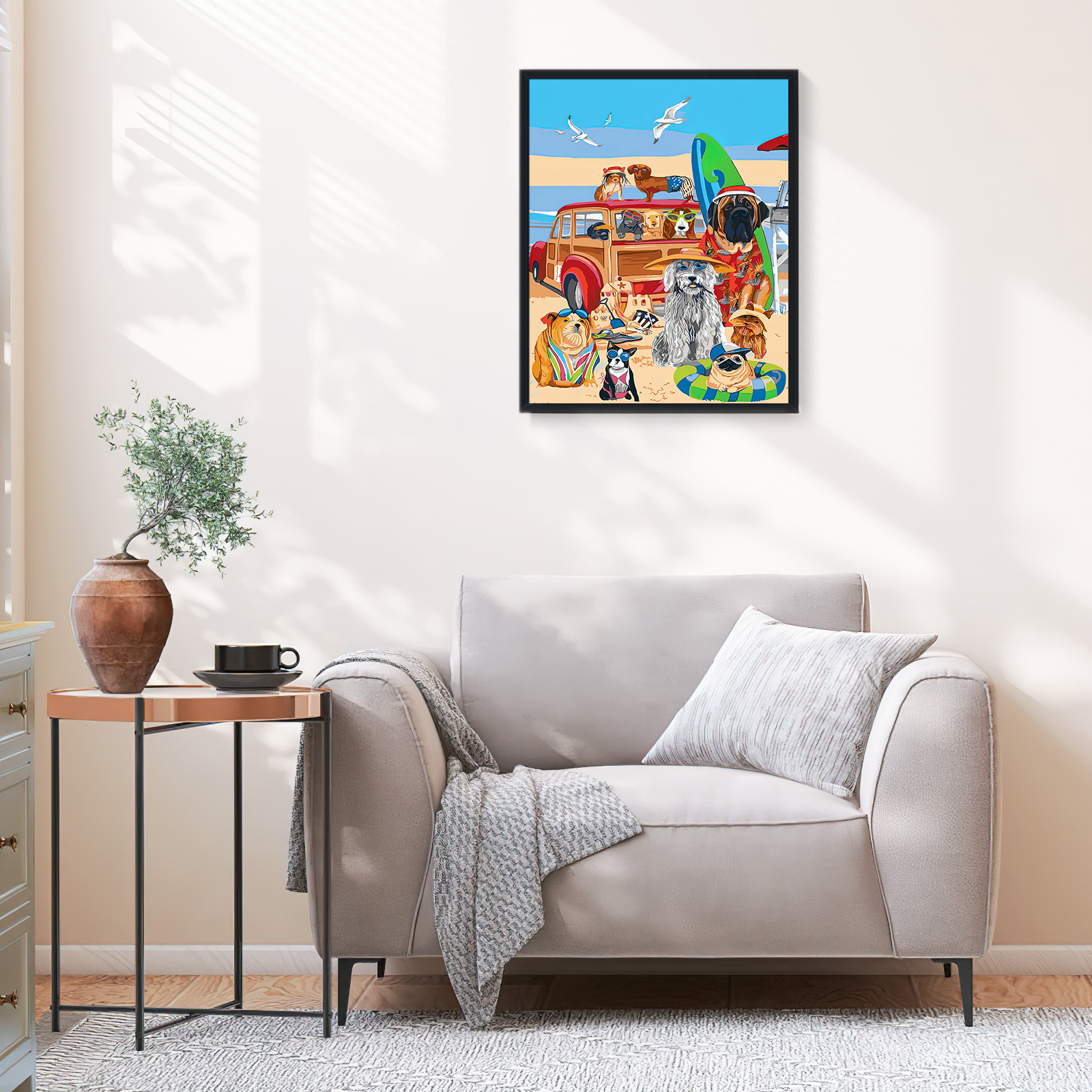 Paint by Numbers Kit for Adults Beginner, Flower Adult Paint by Number Kits on Canvas, DIY Acrylic Watercolor Oil Paint by Number for Adults for Home Decor Gift 16x20 Inch