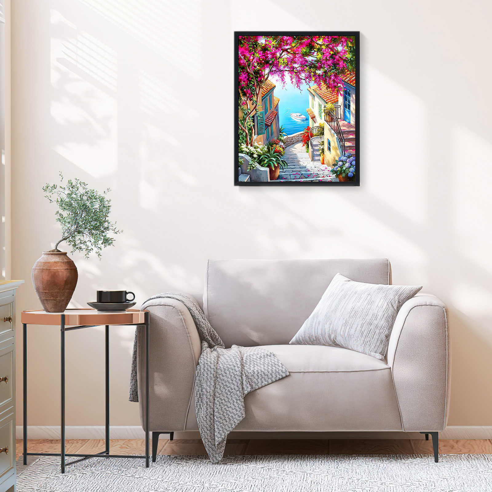 Paint by Numbers Kit for Adults Beginner,  Adult Paint by Number Kits on Canvas, DIY Acrylic Watercolor Oil Paint by Number for Adults for Home Decor Gift 16x20 Inch